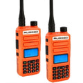 Rugged Radios 2 PACK - GMR2 PLUS GMRS and FRS Two Way Handheld Radios - Safety Orange