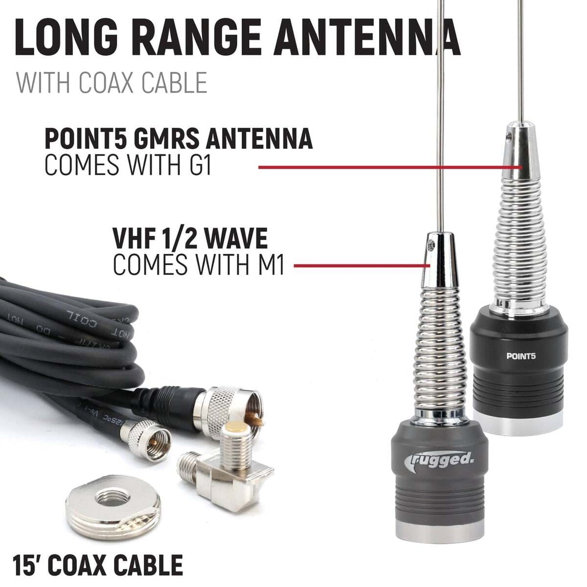 Rugged Radios '24 Yamaha YXZ 1000R Complete Communication Kit with Bluetooth Intercom & 2-Way Radio