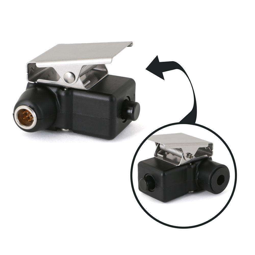 Rugged Radios Belt Station Push to Talk PTT for OFFROAD Wired Headsets and Helmets