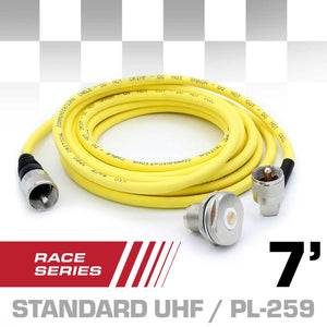 Rugged Radios 7 Ft Antenna Coax Cable Kit