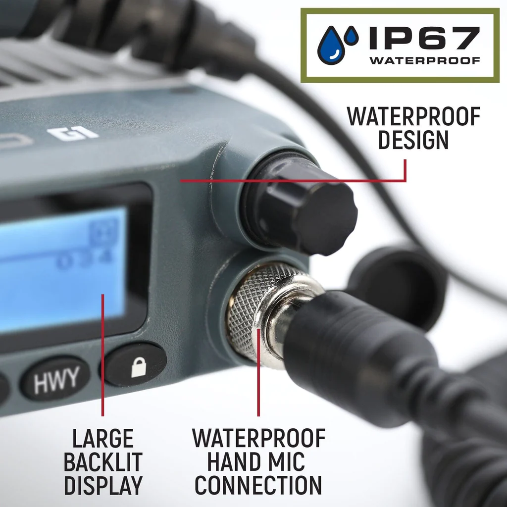 Rugged Radios Rugged G1 Adventure Series Waterproof GMRS Mobile Radio Kit