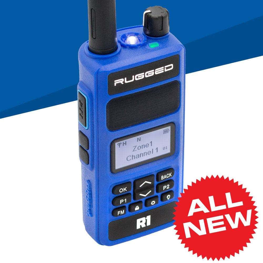 Rugged Radios R1 Handheld Radio - Digital and Analog