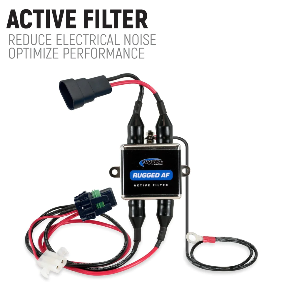 Rugged Radios Can-Am Commander and Maverick Complete Communication Kit with Intercom and 2-Way Radio - Glove Box Mount