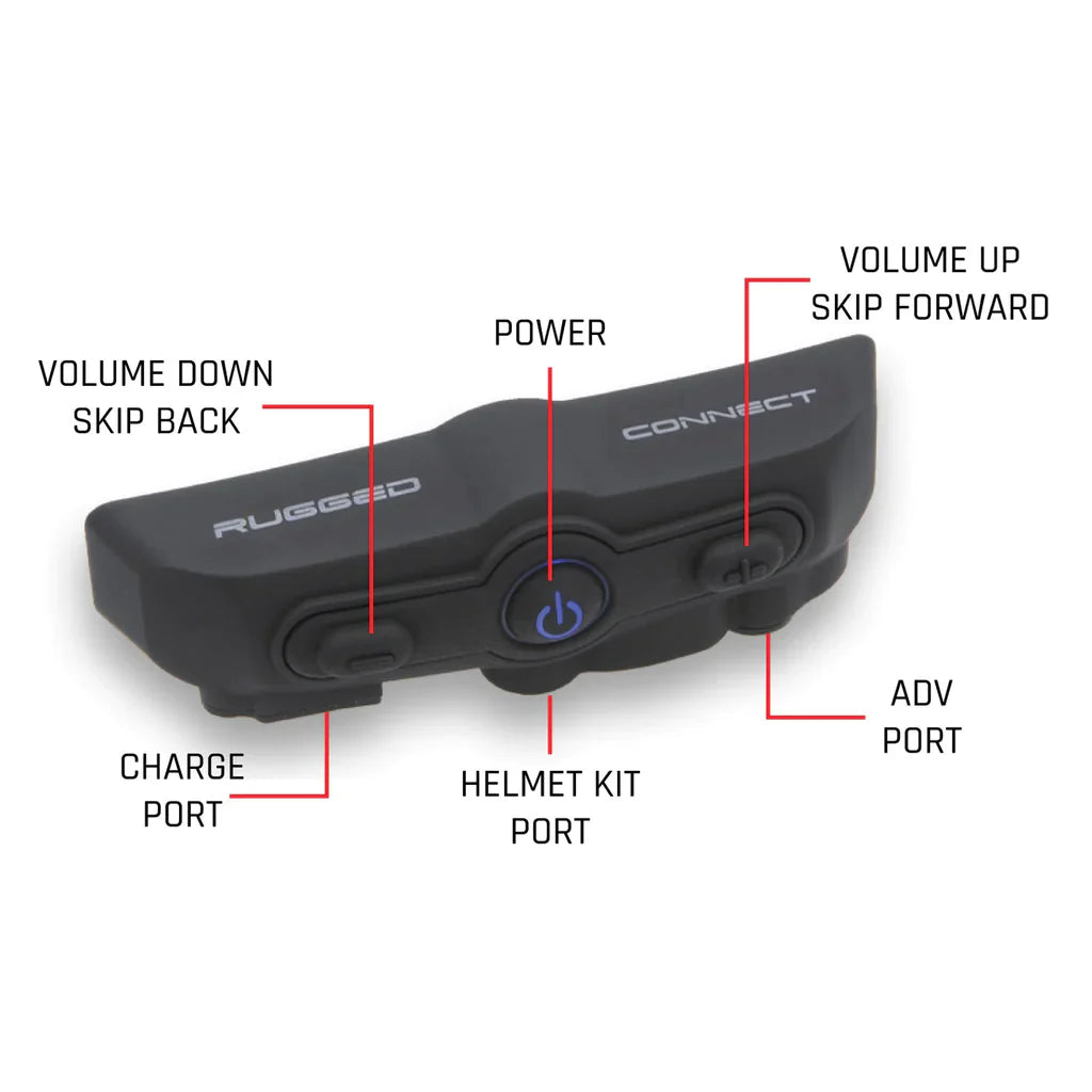 Rugged Radios Connect BT2 add-on Moto Kit without Radio