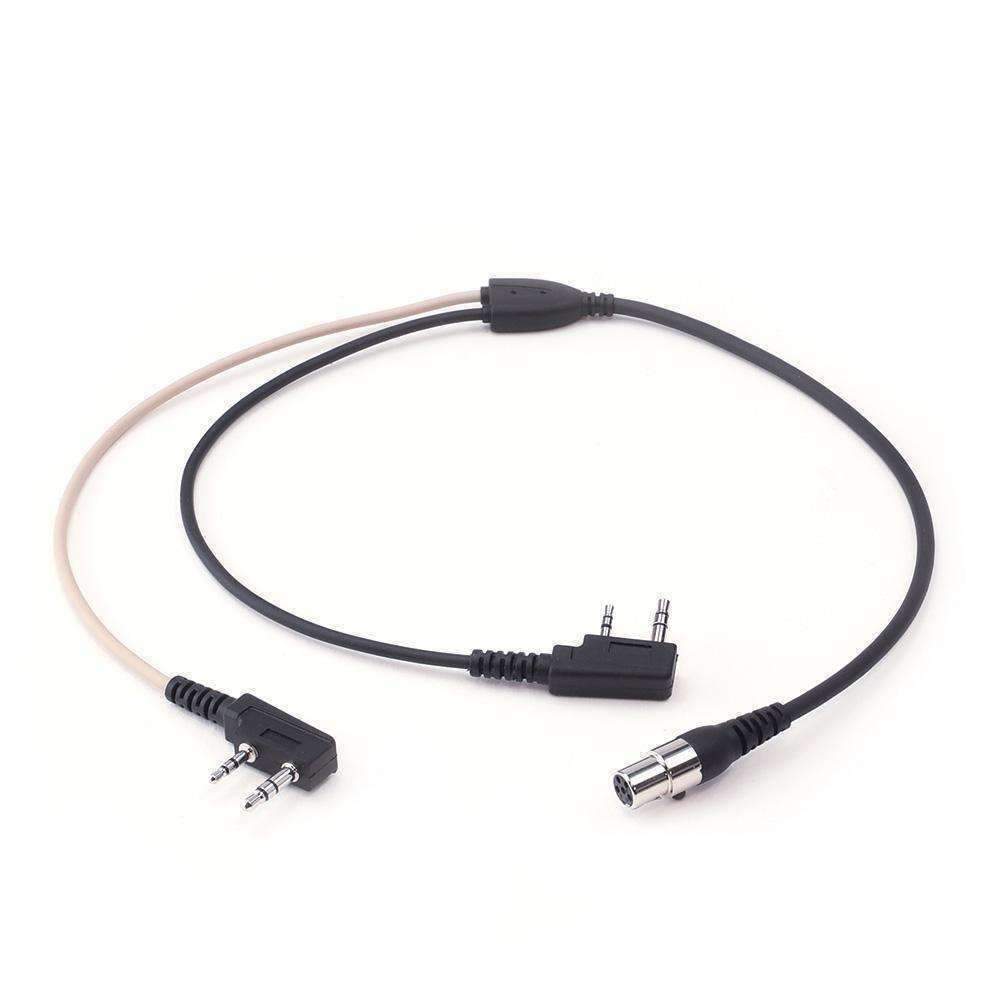 Rugged Radios DUAL RADIO Splitter - Connect 2 Radios with 1 Listen Only and 1 Transmit and Receive