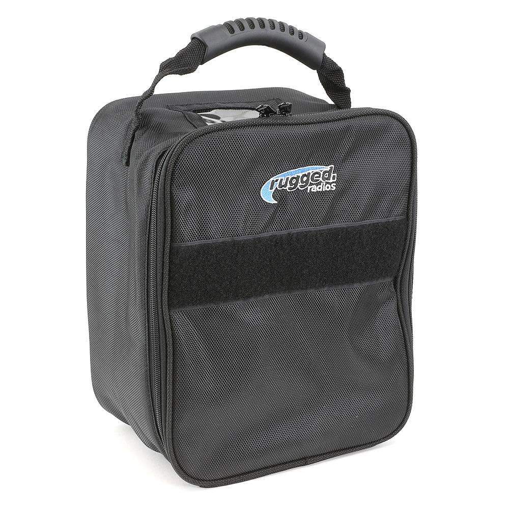 Rugged Radios H80 Track Talk Linkable Intercom Headset with NITRO BEE XTREME UHF Race Receiver and carry bag