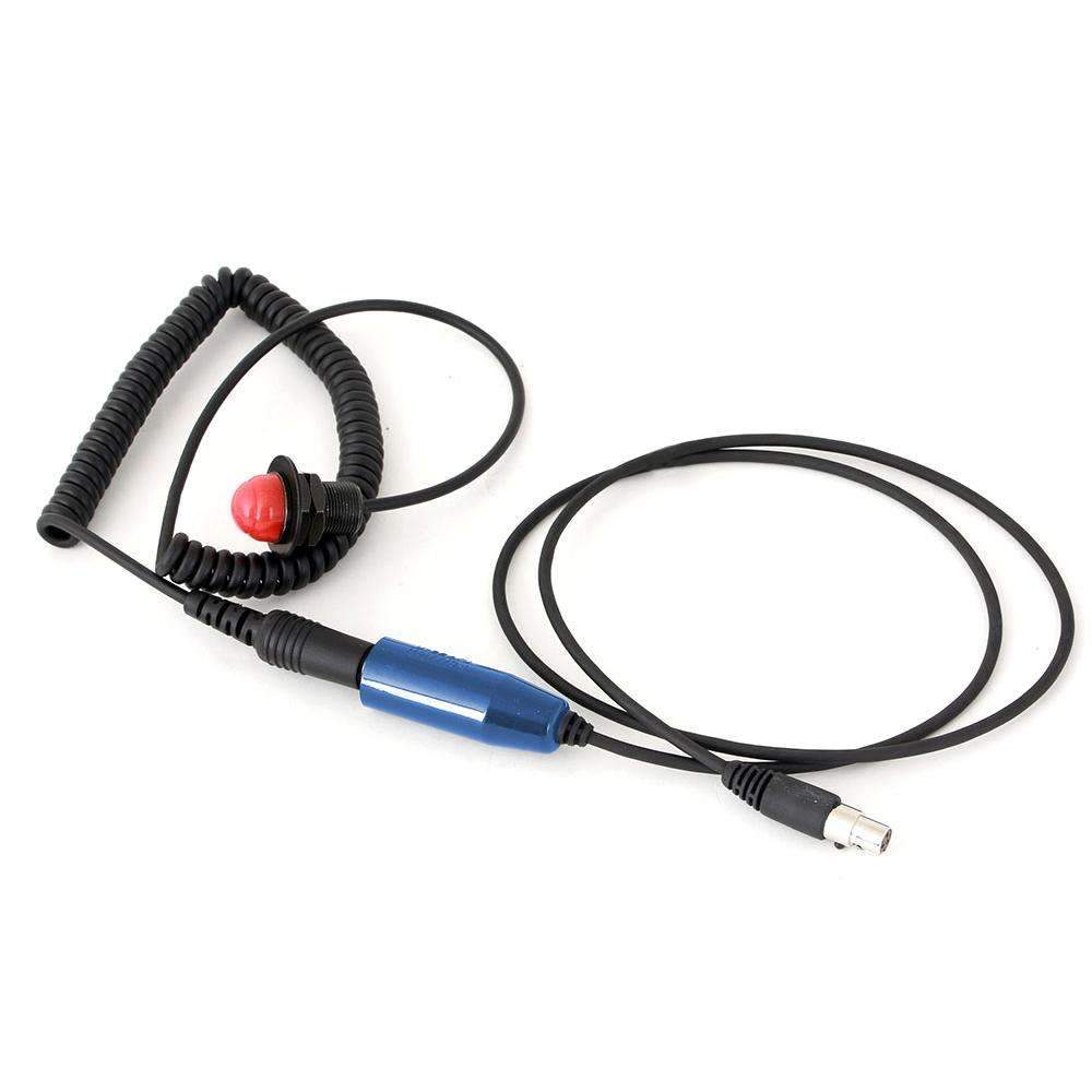 Rugged Radios Hole Mount Steering Wheel Quick Disconnect Push to Talk (PTT) Kit