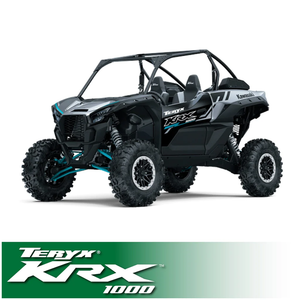 Rugged Radios Kawasaki Teryx KRX Complete Communication Kit with Intercom and 2-Way Radio