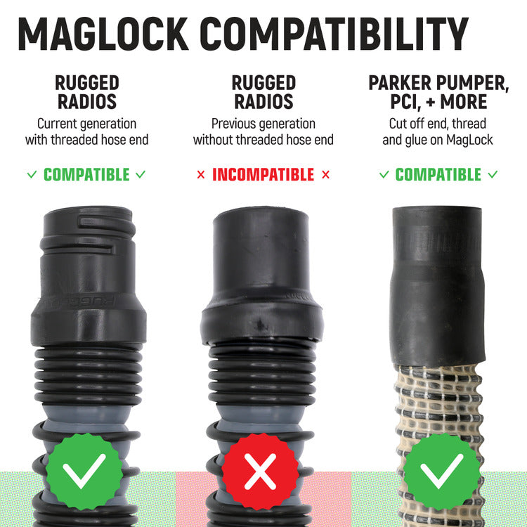 Rugged Radios MagLock Hose Side Only Kit
