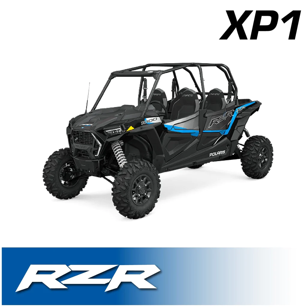Rugged Radios Polaris RZR XP 1000 Complete Communication Kit with Intercom and 2-Way Radio