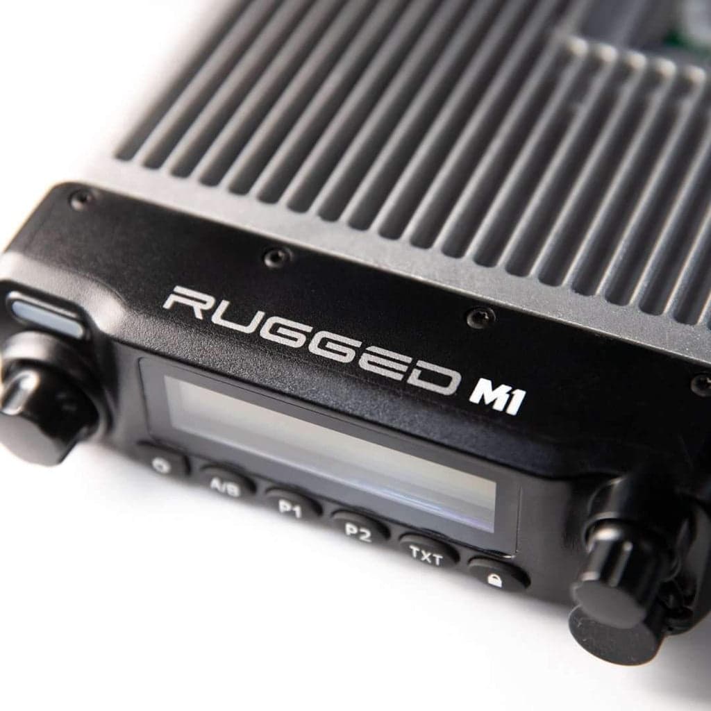 Rugged Radios M1 Waterproof Mobile with Antenna - Digital and Analog