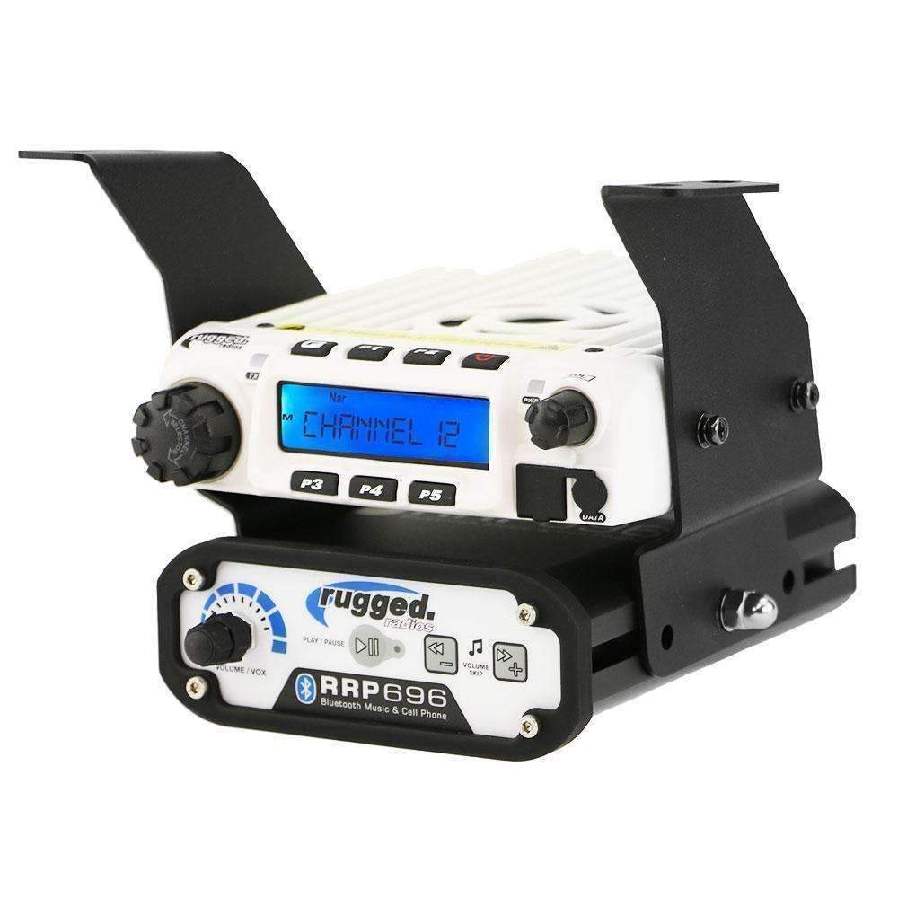 Rugged Radios Polaris RZR Below Dash Mount for RM60 Radio & Intercom