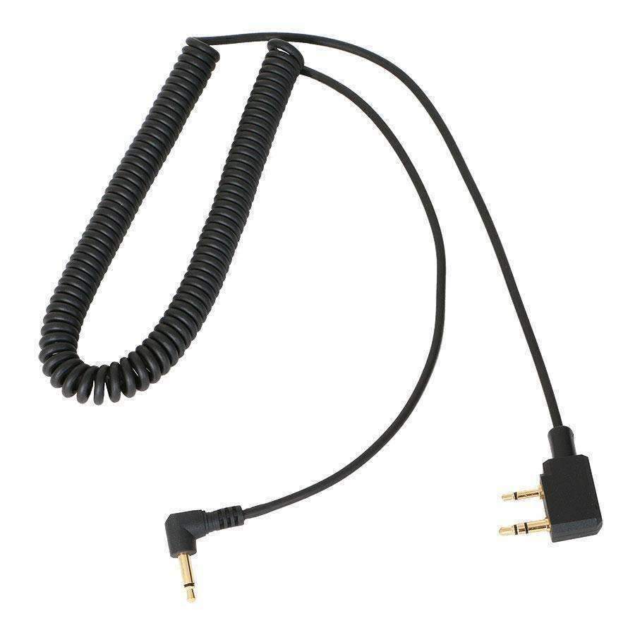 Rugged Radios and Kenwood Radio - Spotter Headset Listen Only Coil Cord
