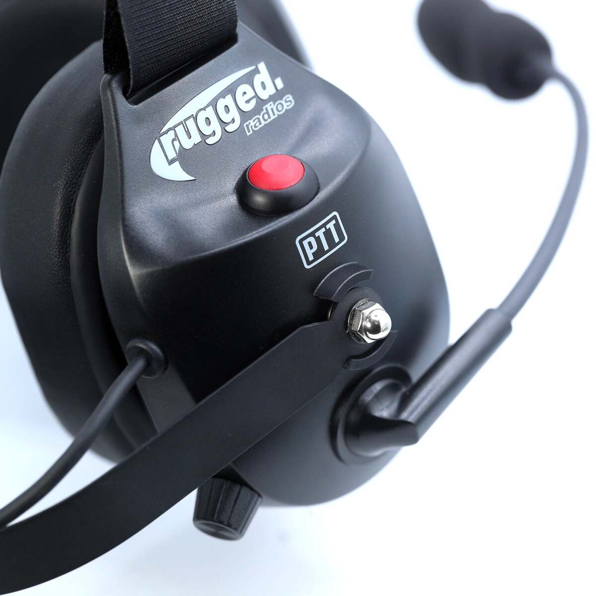 Rugged Radios RW-H52 Behind-the-Head Bluetooth Headset for 2-Way Radios