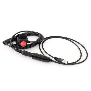 Rugged Radios Velcro Mount Quick Disconnect Steering Wheel Push to Talk (PTT) Kit