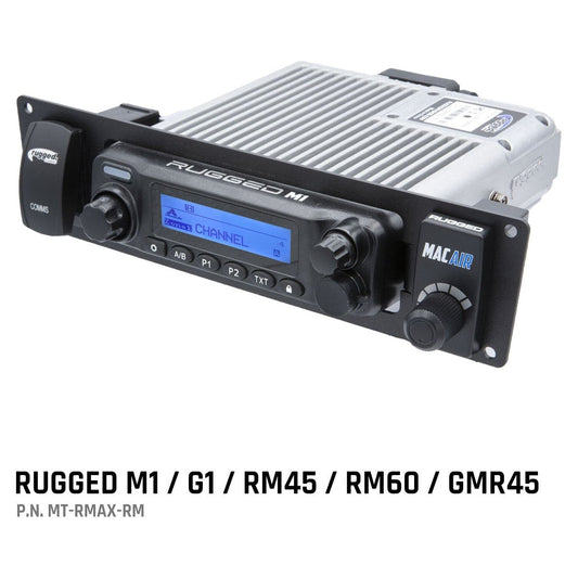 Yamaha Wolverine RMAX M1 / G1 / RM60 / GMR45 Mobile Radio and Rocker Switches Mount
