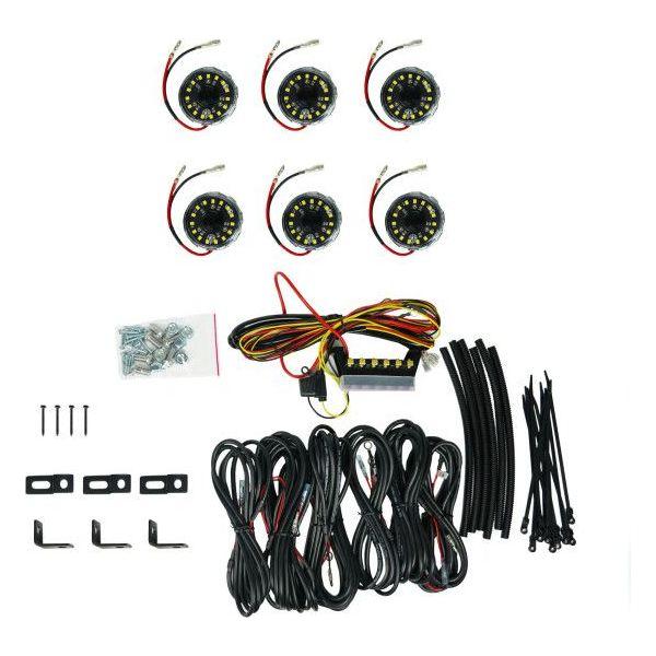 Cyclone V2 LED 6-Light Rock Light Kit