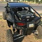 Polaris RZR 4-Seat Raw Lowered Bumper Cage
