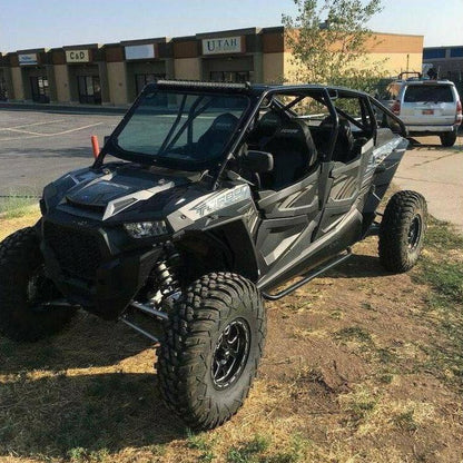 Polaris RZR 4-Seat Raw Lowered Bumper Cage