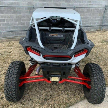 Polaris RZR 4-Seat Raw Lowered Bumperless Cage