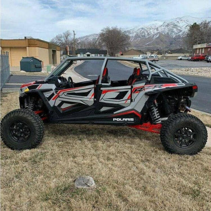 Polaris RZR 4-Seat Raw Lowered Bumperless Cage