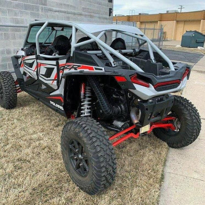 Polaris RZR 4-Seat Raw Lowered Bumperless Cage