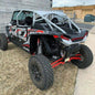 Polaris RZR 4-Seat Raw Lowered Bumperless Cage