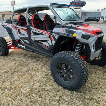 Polaris RZR 4-Seat Raw Lowered Bumperless Cage