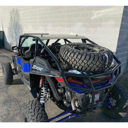 Polaris RZR 4-Seat Raw Standard Bumper Cage