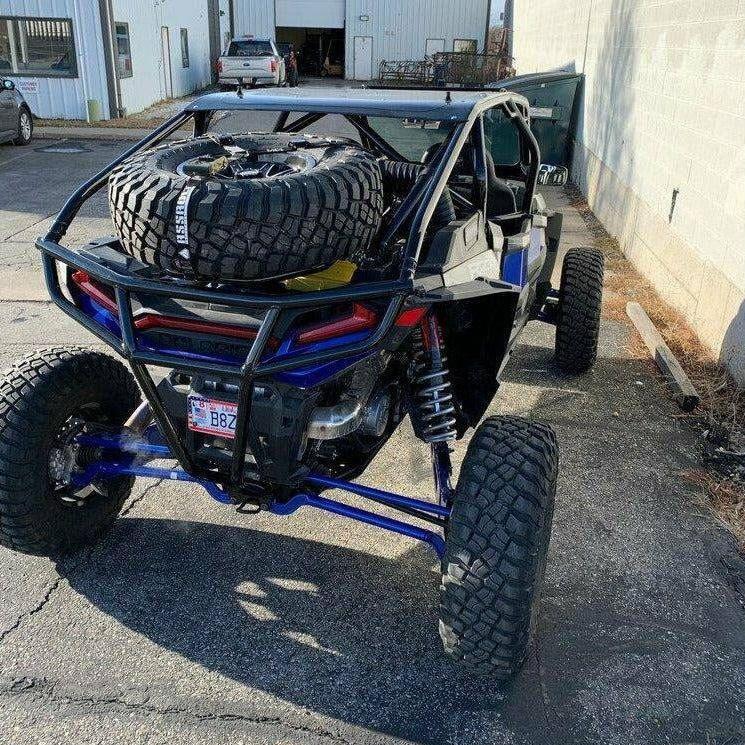 Polaris RZR 4-Seat Raw Standard Bumper Cage