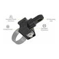 BaseClamp Adjustable Whip Mount