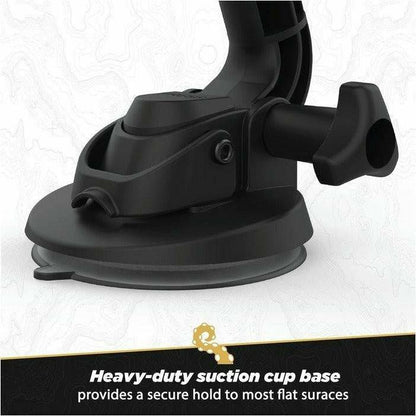 TerraClamp Magnetic Phone Mount with Suction-Cup Base