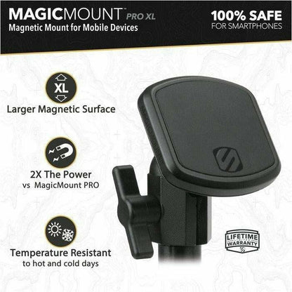 TerraClamp Magnetic Phone Mount with Suction-Cup Base
