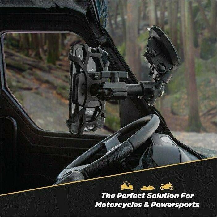 TerraClamp Magnetic Phone Mount with Suction-Cup Base