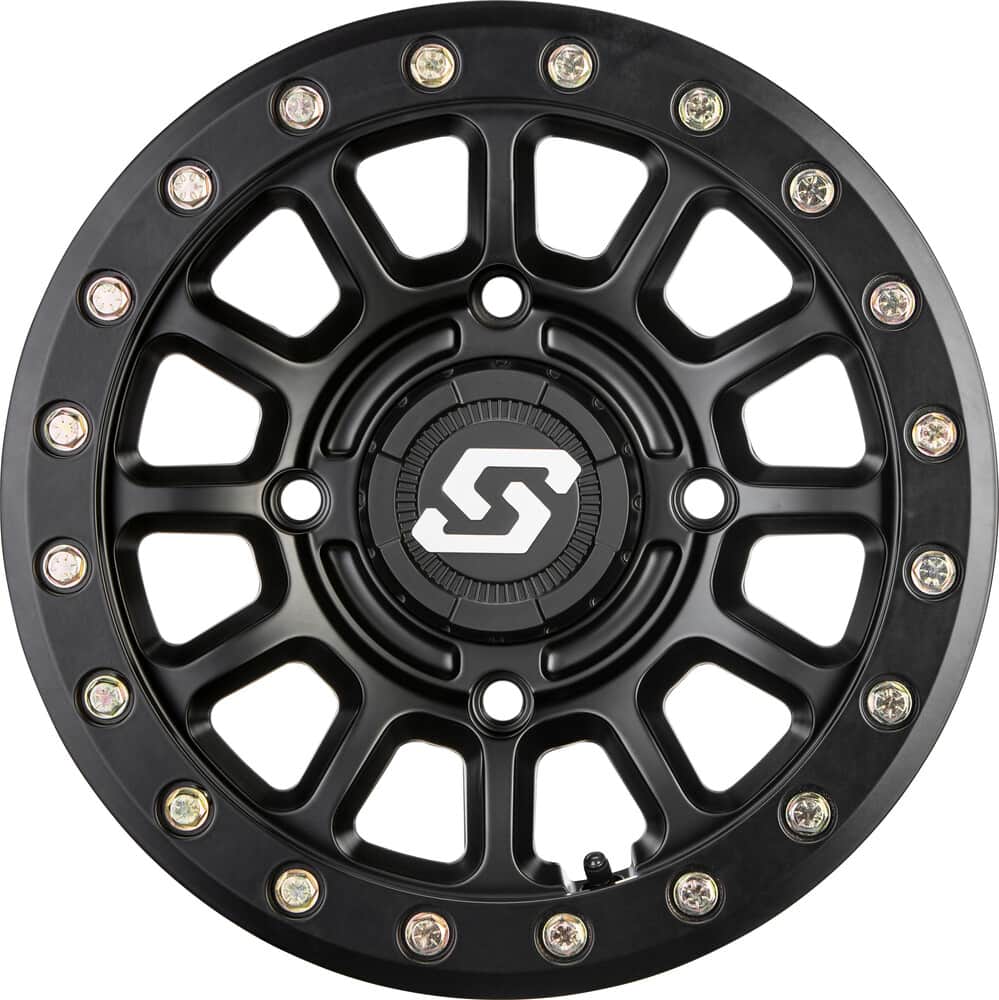 Sedona Black Sano Beadlock & Maxxis Radial Roxxzilla Wheel & Tire Kit