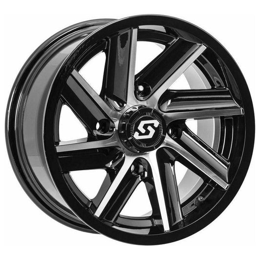 Chopper Wheel (Black Machined)