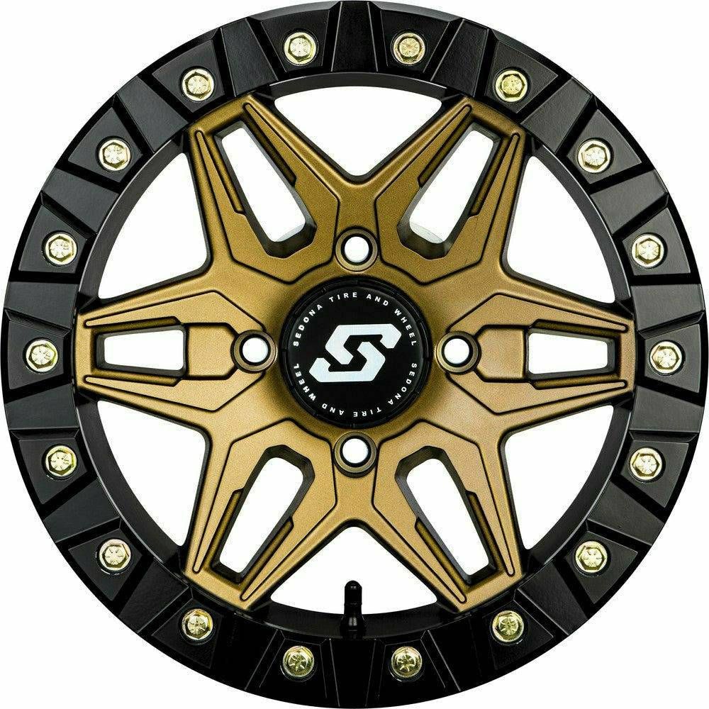 Split 6 Beadlock Wheel (Bronze/Black)