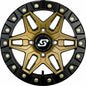 Split 6 Beadlock Wheel (Bronze/Black)