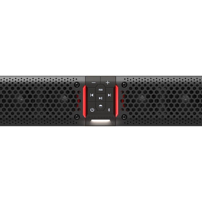 STEALTH XT 8-Speaker All-In-One Amplified Bluetooth Soundbar With Remote