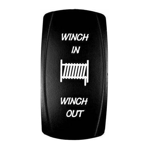 Winch In / Out Momentary Rocker Switch