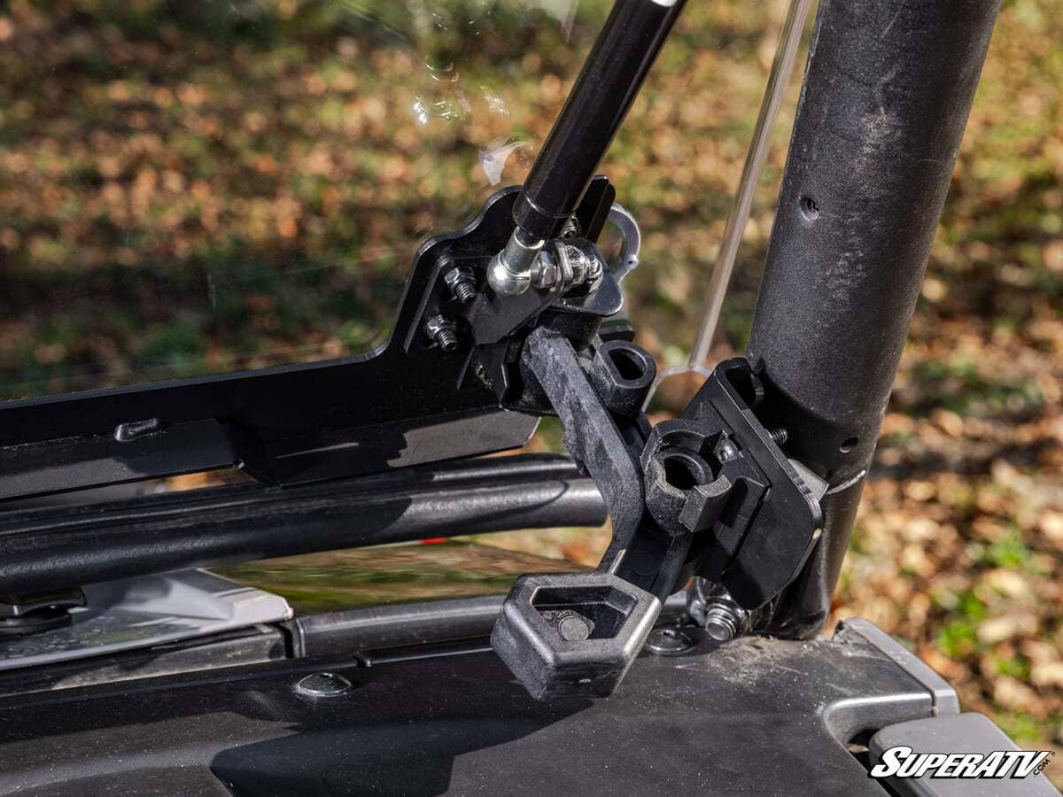SuperATV 18+ Yamaha Wolverine X4 850 Scratch Resistant Flip Windshield