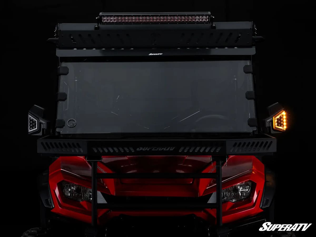 SuperATV '19+ Tracker XTR 1000 Dual Section Led Side View Mirrors