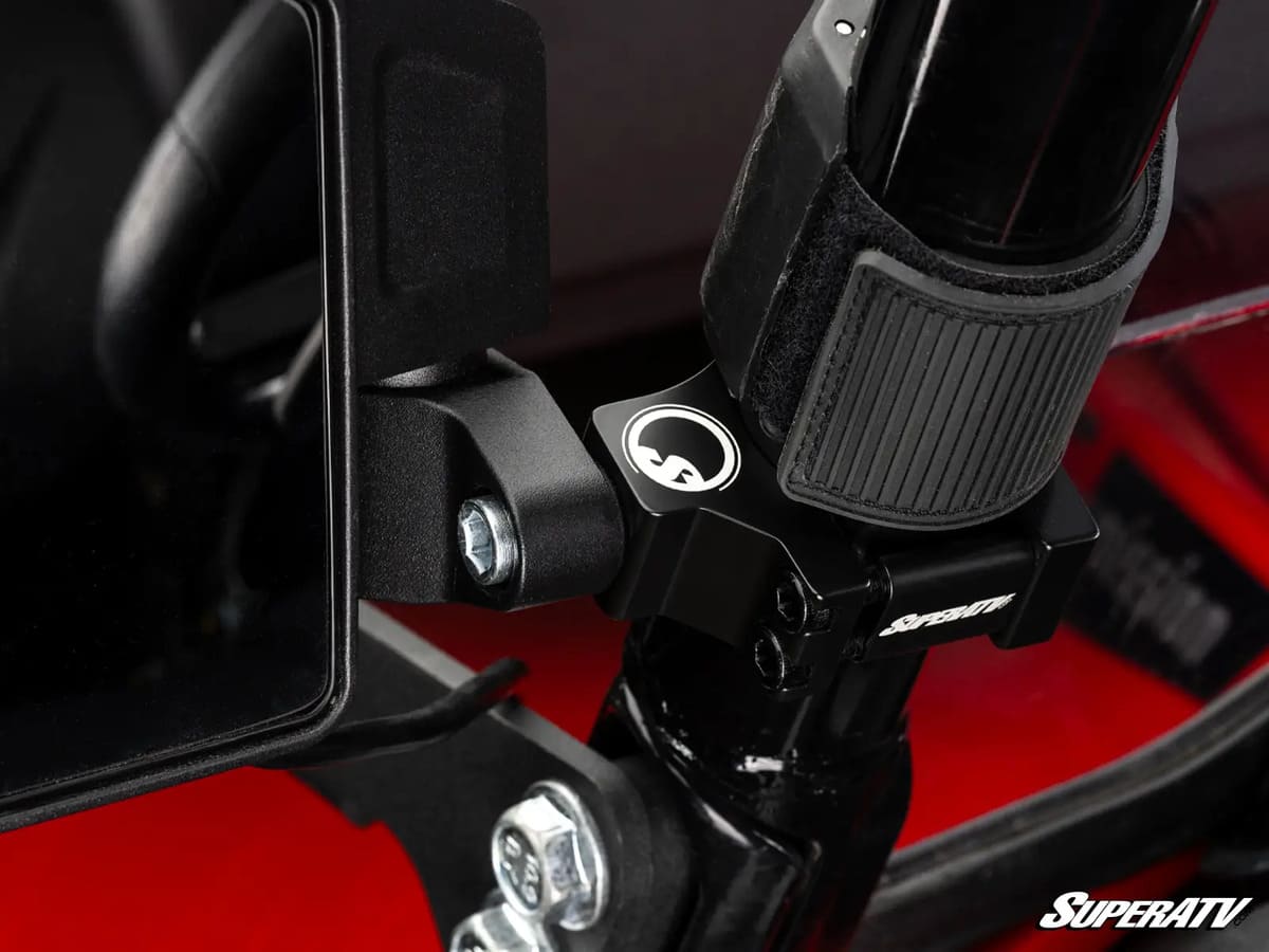 SuperATV '19+ Tracker XTR 1000 Dual Section Led Side View Mirrors