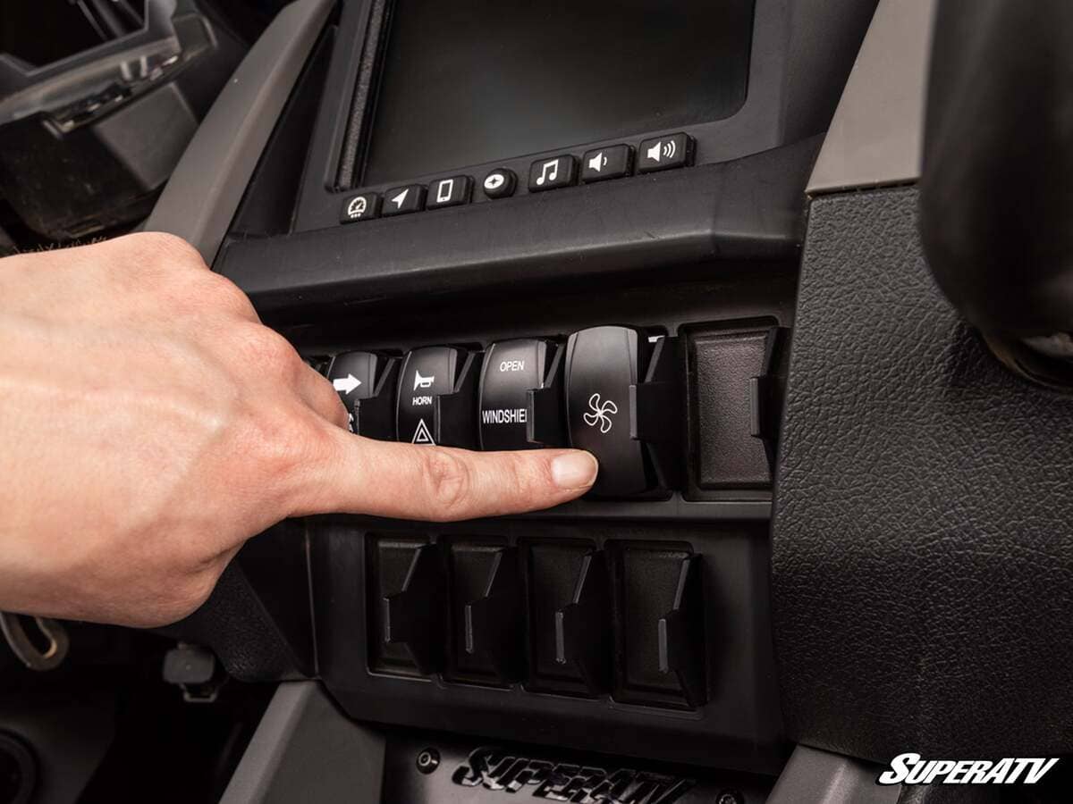 SuperATV '20-'24 Polaris RZR Pro XP In-Dash Cab Heater