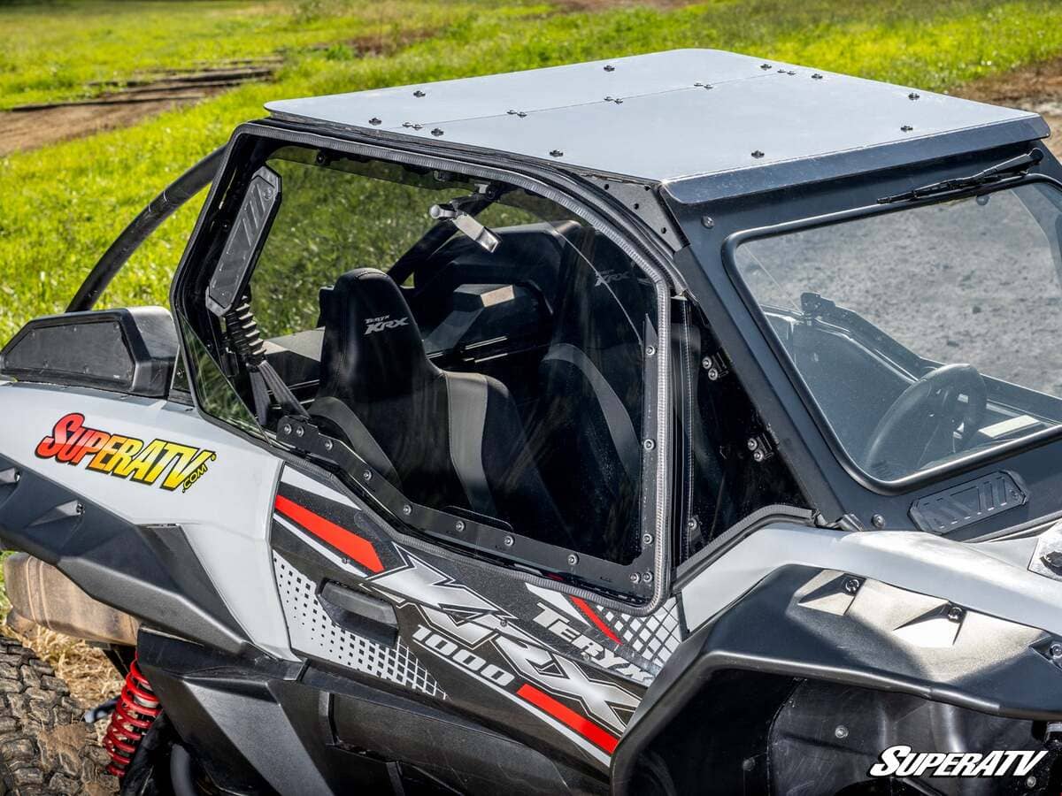 SuperATV '20+ Kawasaki Teryx KRX 1000 Hard Cab Enclosure Upper Doors