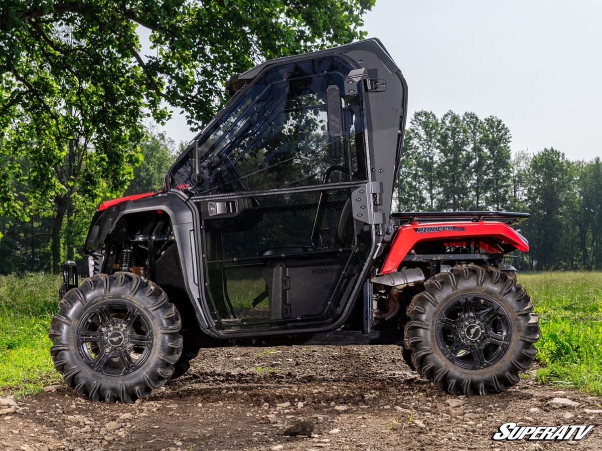 SuperATV '21+ Honda Pioneer 520 Convertible Cab Enclosure Doors
