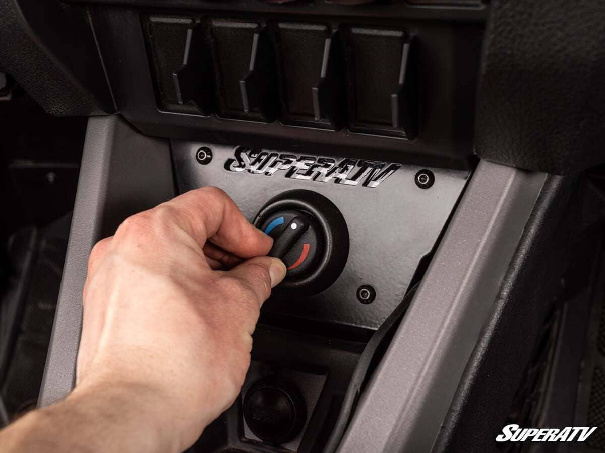 SuperATV '22-'24 Polaris RZR Pro R In-Dash Cab Heater