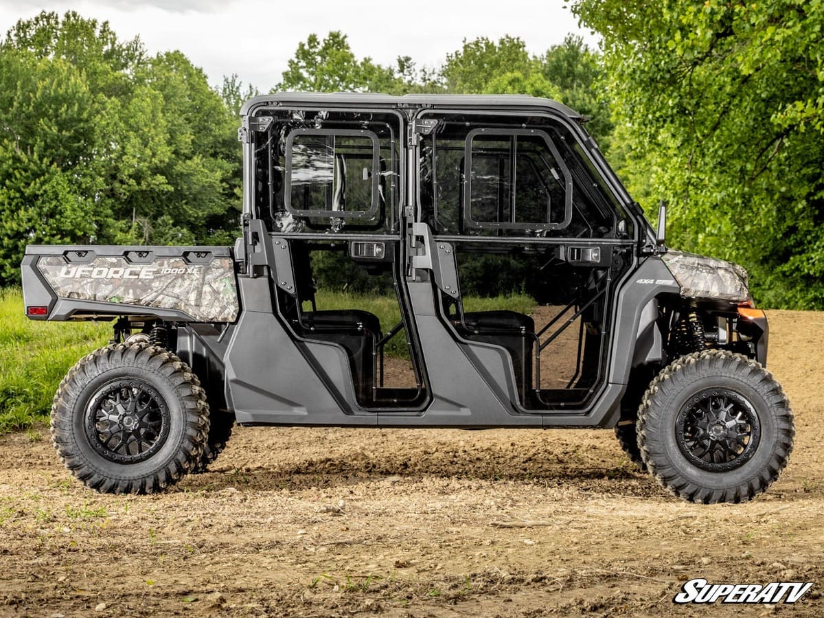 SuperATV '22+ CF Moto UForce 1000 XL Convertible Cab Enclosure Doors