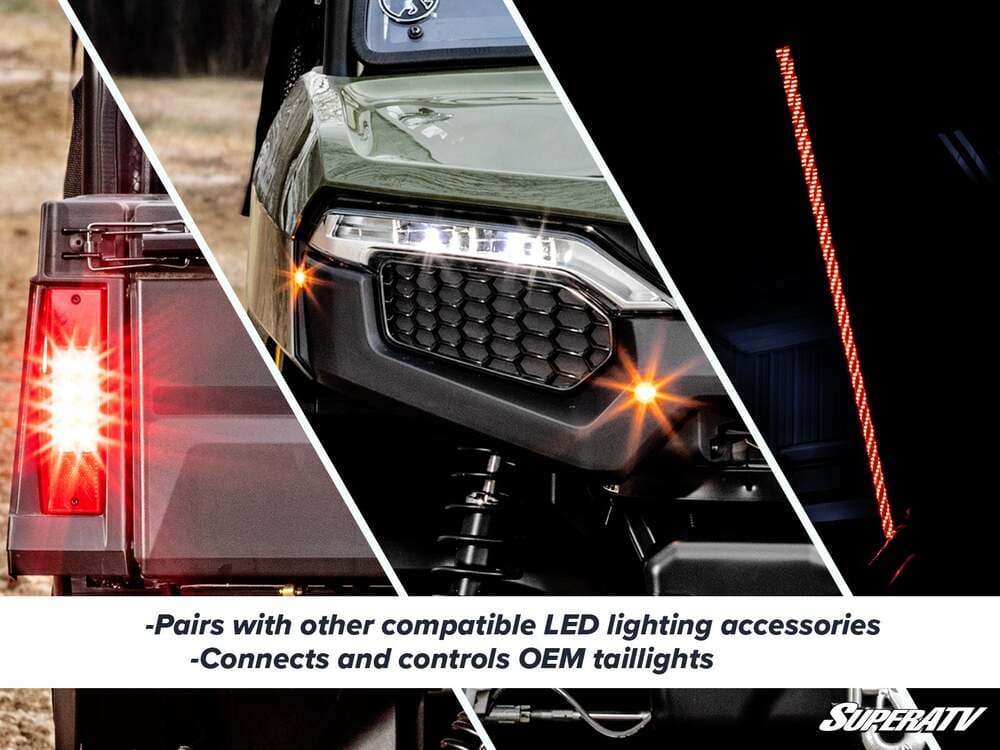 SuperATV '22+ Polaris Ranger 570 SP Deluxe Self Canceling Turn Signal Kit