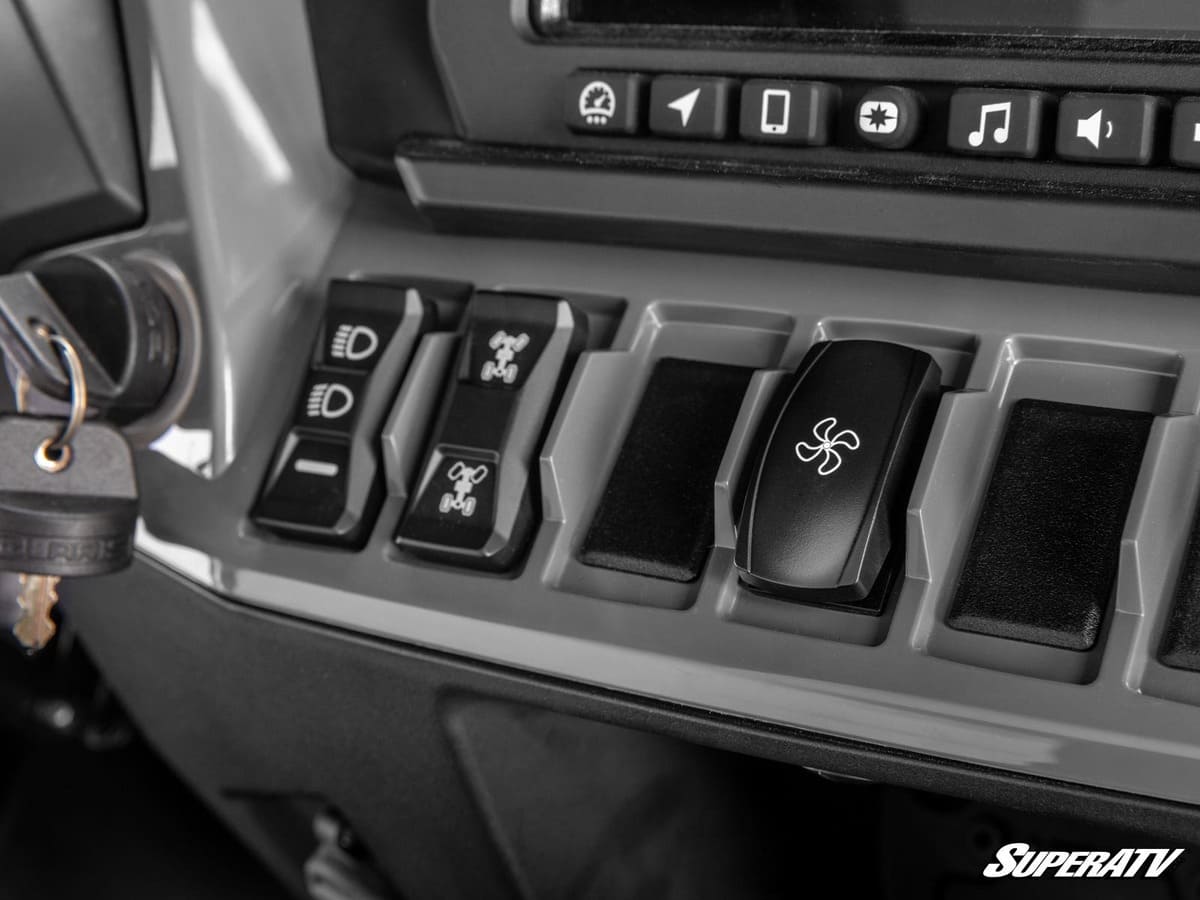 SuperATV '24+ Polaris RZR XP In-Dash Cab Heater